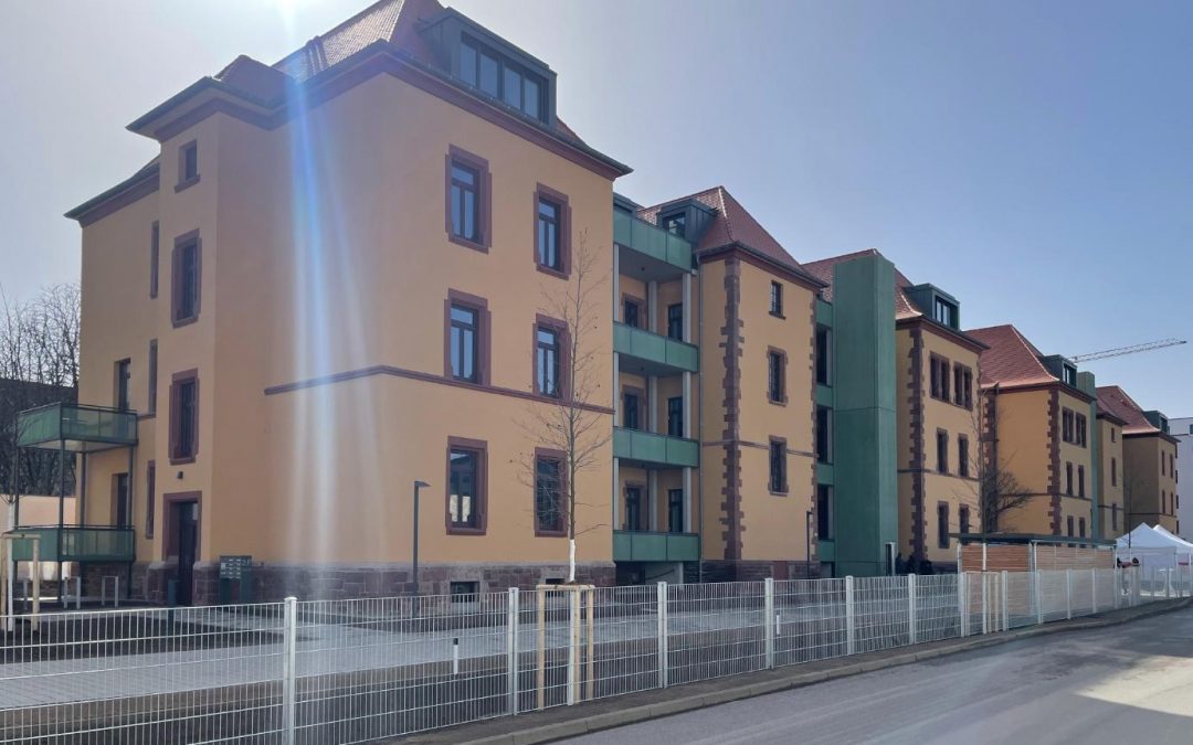 Fertigstellung der Sanierung der Elsässer Straße 2f und g